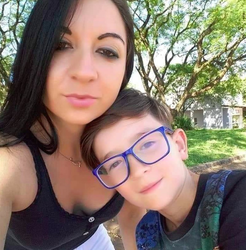 Alexandra och Rafael. Bildkälla: Facebook/Rafael Mateus Wingues